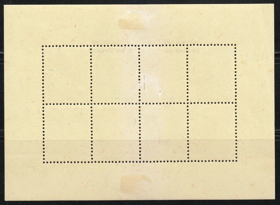 Portugal 1945 MH OG Mi Block 8 Sc 657a Óscar Carmona, President of Portugal * - Image 2 of 2