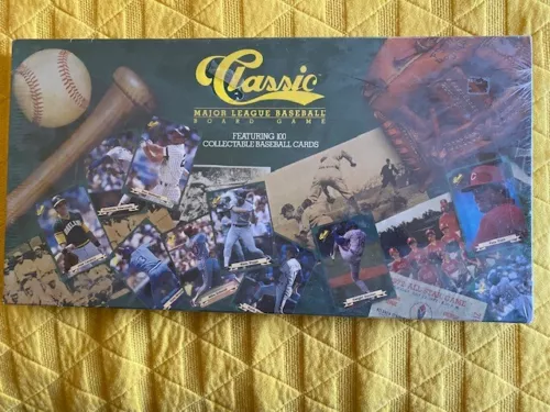 RARE! 1987 Classic GREEN FACTORY SEALED Baseball Board Game Set ICONIC BO READ!