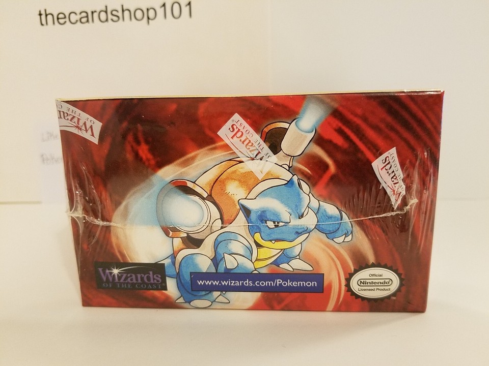 Pokemon Base Set Booster Box ! Factory Sealed, Heavy! 1 owner. READ ...