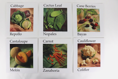 #ad #ad Lot Color Prints Fruits Vegetables Wall Decor Restaurant Kitchen Classroom more $38.65