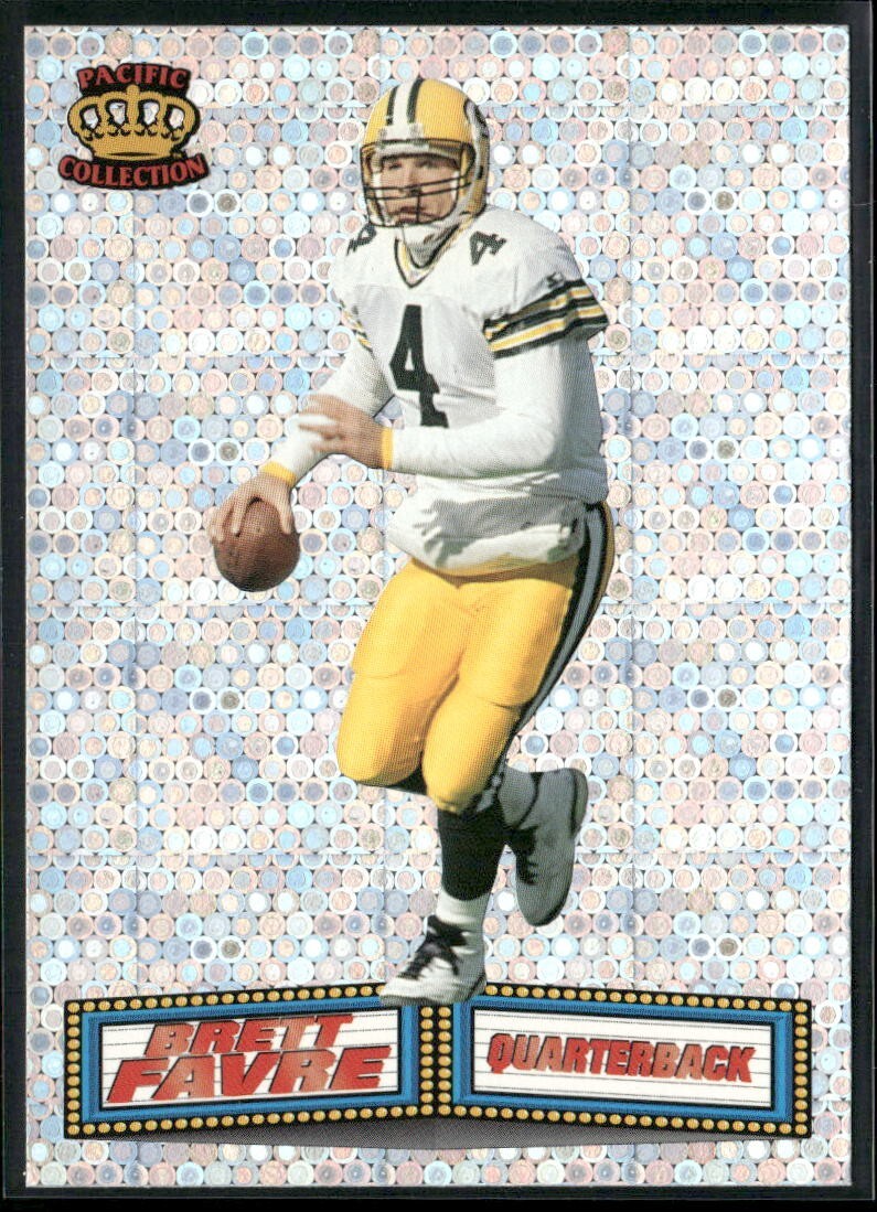1994 Pacific Marquee Prisms Football #12 Brett Farve HOF Green Bay Packers