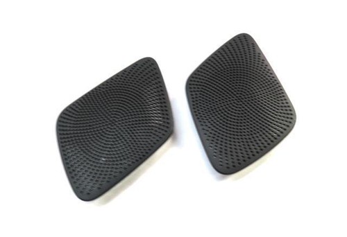 2011 AUDI A4 (B8 8K) DOOR DASH DECK SPEAKER GRILLE SET (BANG & OLUFSEN - BLACK) - Picture 4 of 15