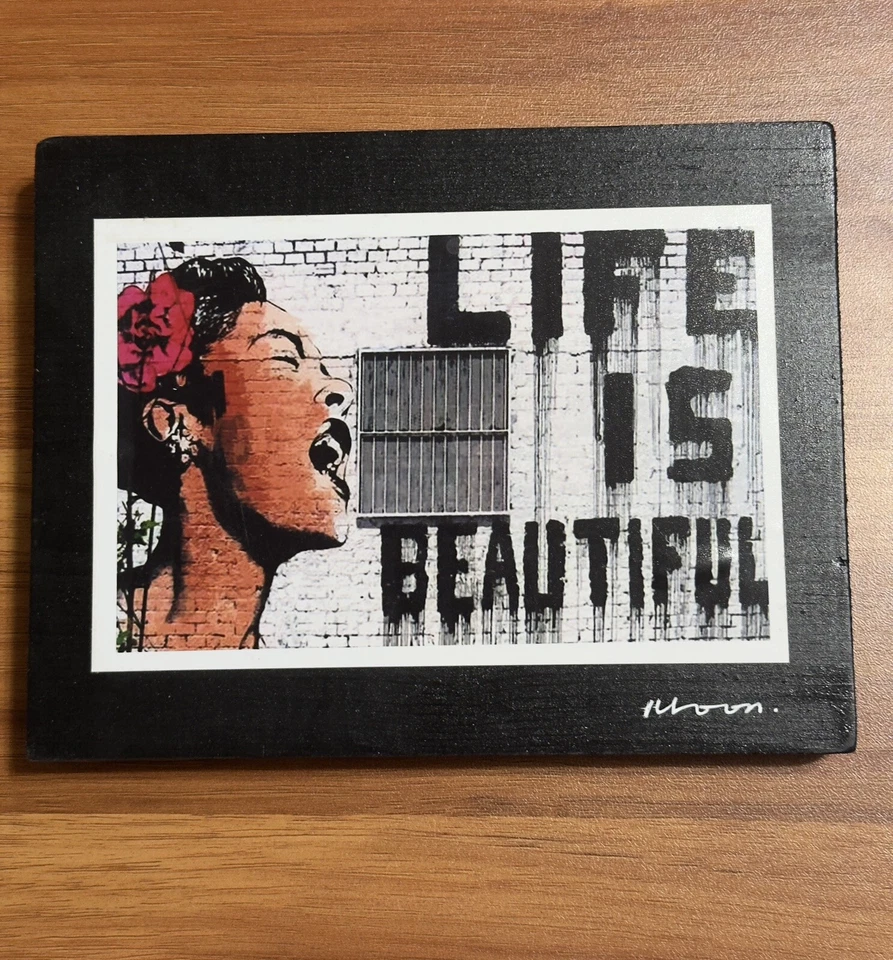 Frida Kahlo & Venice Wooden Pictures - Image 2 of 4