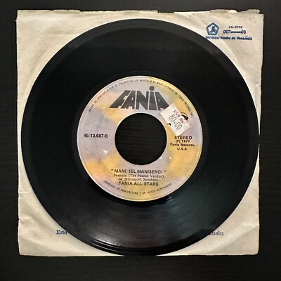 Fania All-Stars ‎– She Was The One / El Manisero [1974] Vinyl 7