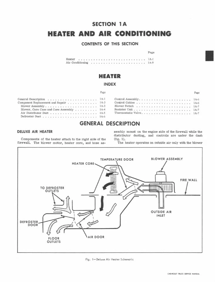 Chevrolet GMC 1970 camioneta manual de reparación de servicio de taller Foto 3 de 4