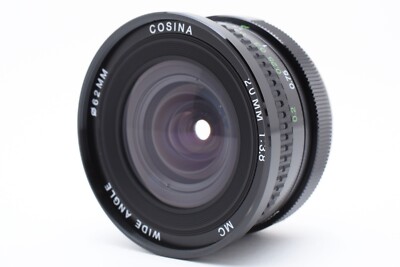 コシナ MF20mm F3.8 ミノルタMDマウント Cosina MC 20mm F3.8 Wide Angle Minolta MD Mount Lens [Near