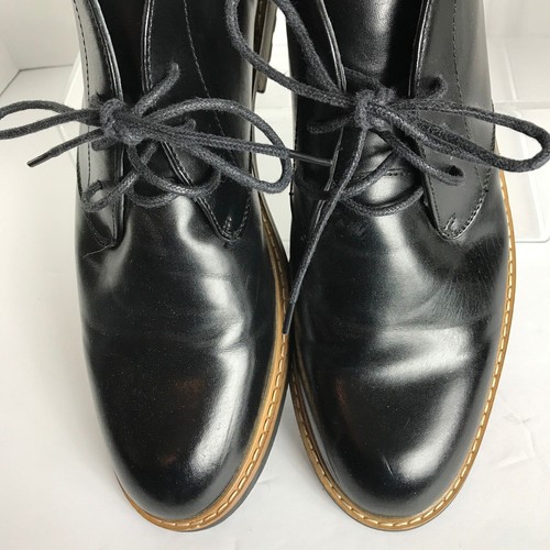 Zapatos para hombre Bruno Marc New York Chukka negros con cordones talla 11 - Imagen 10 de 12