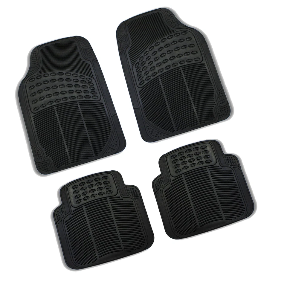 Juego de fundas de asiento de coche rojas para auto con alfombrilla Foto 4 de 4