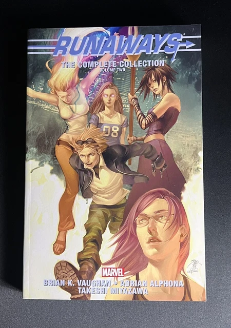 Runaways: The Complete Collection Volume 2 by Miyazwa. Marvel