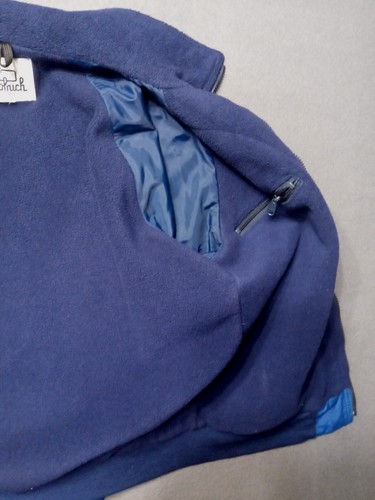 Vintage Woolrich Full Zip Jacket Fleece Lined Men's Size L? Blue Made in USA - Picture 15 of 20