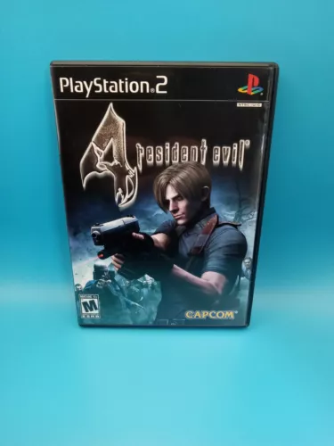 Resident Evil 4 PS2 PlayStation 2 Black Label - Complete CIB Black Label Version
