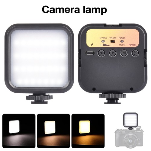 7W LED Video Light Photography Vlogging Fill Light 3000-7000K Dimmable Bi-color - Picture 10 of 10