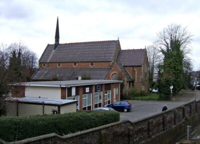 Photo 6x4 A contrast in building styles Stourbridge The functional but dr c2009