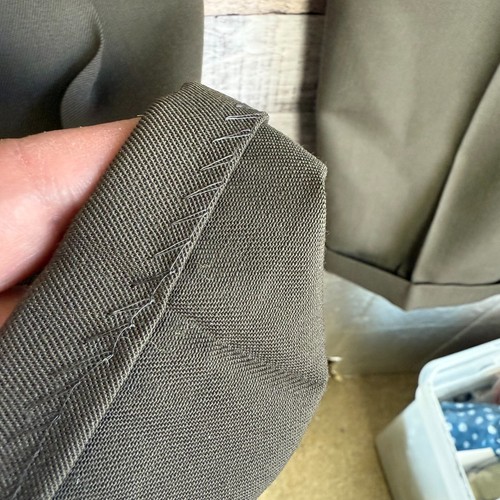 Christian Dior Monsieur Wool Pants Mens 40x30 Brown Pleated Hemmed Business - Picture 11 of 11