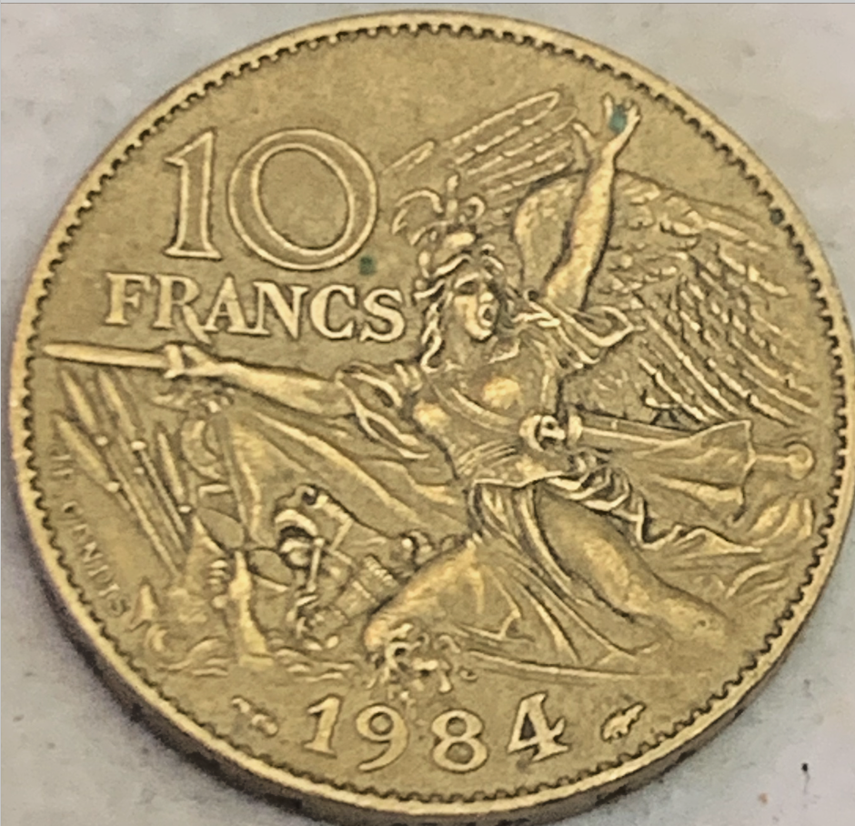 1984 France 10 Francs Coin - Francois Rude Bicentennial | eBay