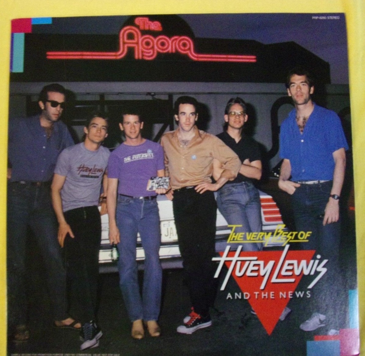LP Huey Lewis &amp; The News Greatest Hits Of Huey  PRP8301 CHRYSALIS Japan Vinyl プロモ /00260 Original WLP Japanese Rock LP: Huey Lewis & News - Very Best