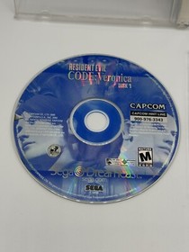 Resident Evil Code: Veronica (Sega Dreamcast, 2000 USA) Manuale mancante ��