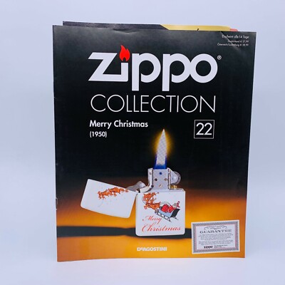 Zippo Planeta de Agostini Serie No. 22 Merry Christmas - Beigabenheft Zeitung