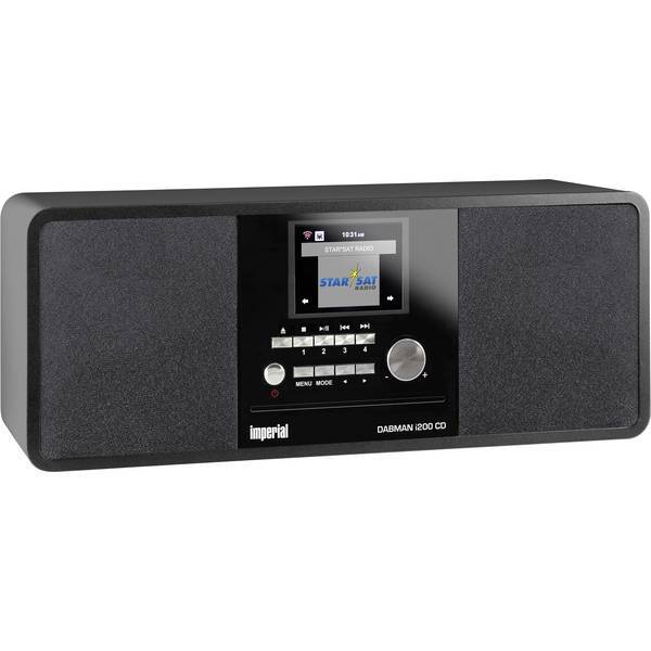 Imperial 22-236-00  DABMAN i200CD Radio Internet da tavolo DAB+, FM, Internet Bl