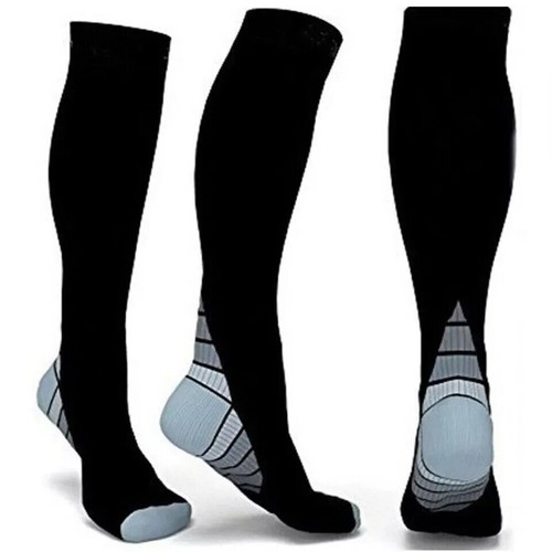Compression Socks Copper Medical Stockings Travel Running Anti Fatigue Unisex AU - Picture 7 of 13