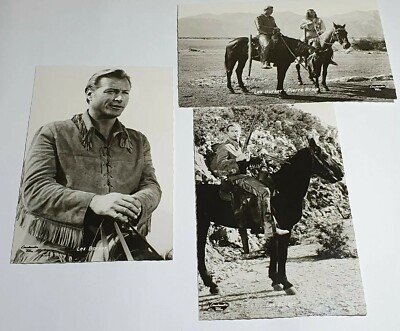 3x Original Friedrich W. Sander Verlag - Old Shatterhand - Real Photo Postcards