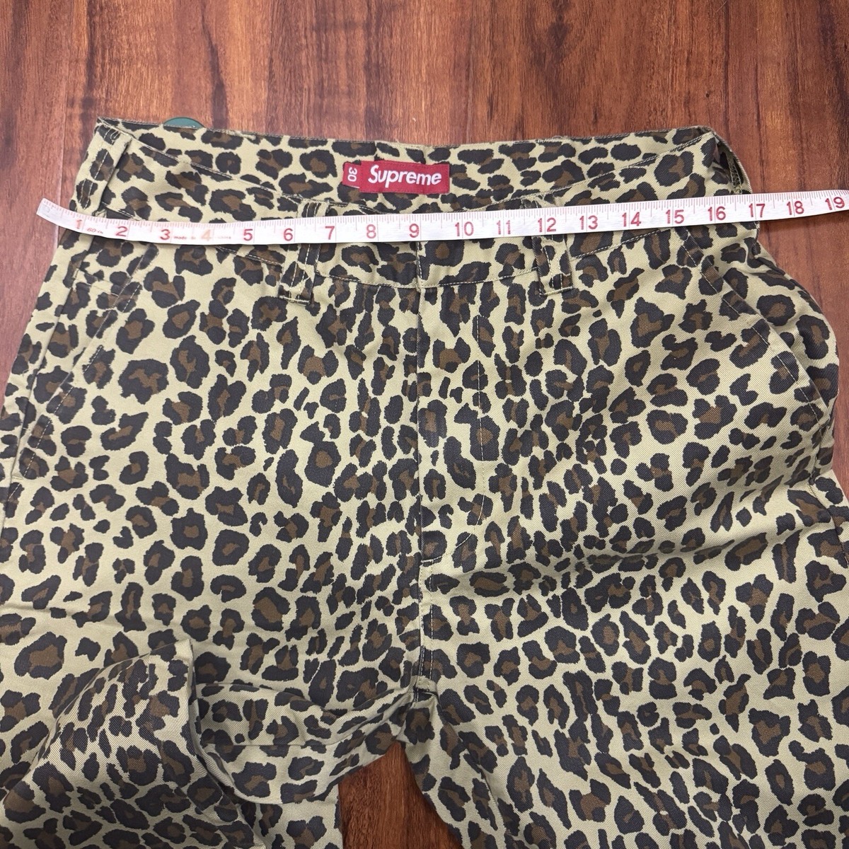Supreme Toy Machine Work Pant Leopard Size 30 | eBay