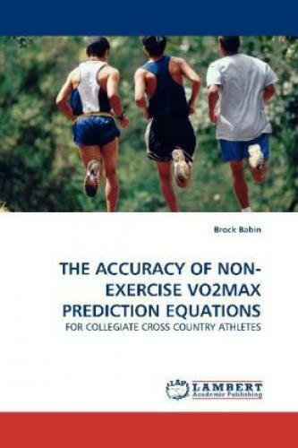 Thumbnail - The Accuracy Of Non-exercise Vo2max Prediction Equations For