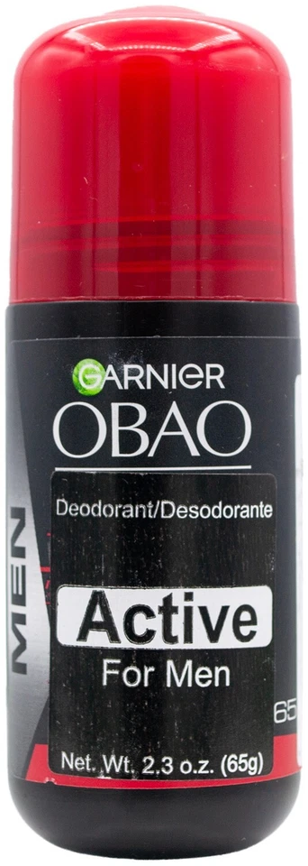 Garnier Obao Roll On Deodorant for Men / Active 2.3 oz.  (12 PACK) - Image 2 of 3