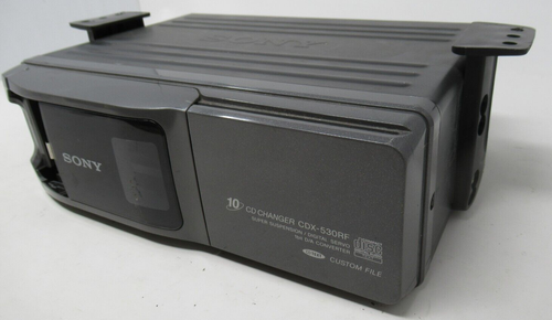 SONY MOBILE 10-DISC CD CHANGER, COMPACT DISC PLAYER W/ MOUNT CDX-530RF UNTESTED - Picture 3 of 12