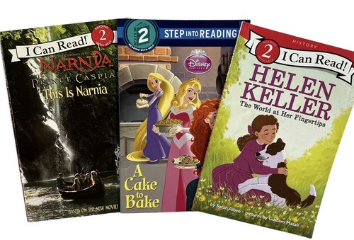 Lot of 10 GIRLS Level 2 PB Books - Step Into Reading, I Can Read, DK - GREAT! 💕 - Picture 2 of 2