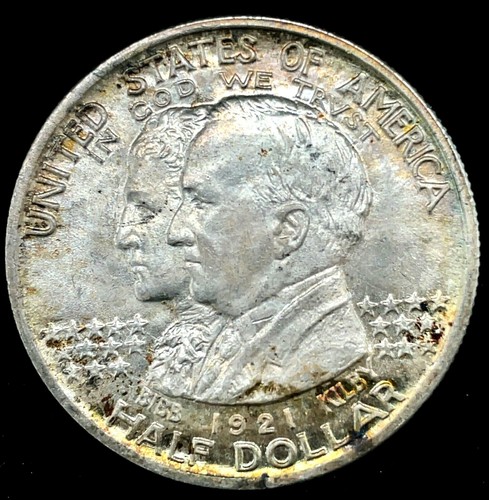 1921 ALABAMA HALF DOLLAR NGC MS65 COMMEMORATIVE SILVER 50C U.S. COIN - Picture 4 of 9