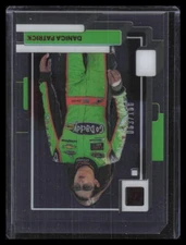 2023 Panini Chronicles Clearly Donruss #23 Danica Patrick Red /100