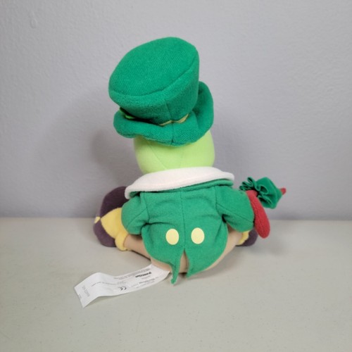 Disney Store Jiminy Cricket Plush Peter Pan St Patrick’s Day 8" Mini - Picture 3 of 6