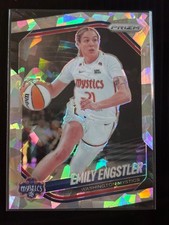 🏀 Emily Engstler Cracked Ice 2025 Panini Prizm 2025 No. 84 🏀