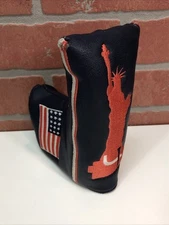 SHORT PAR 4 USA BLADE PUTTER HEAD COVER - Premium American Embroidered Cover
