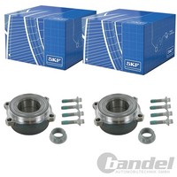 2X Skf RADLAGER-SATZ Hinten Passend FÜR MERCEDES-BENZ C-KLASSE Clk Cls E-KLASSE