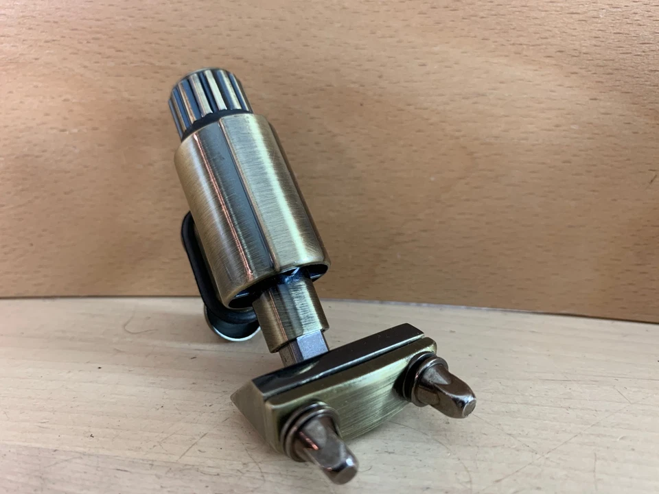 MAPEX Black Panther Snare Drum BUTT PLATE Tensioner Strainer Part Brushed Bronze - Image 2 of 4