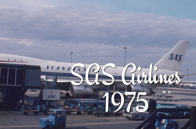 35mm slide SAS Airlines # 2 - 1975 (BB)