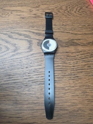 Swatch Gents Mezza Luna Watch Vtg FOR PARTS REPAIR NOT WORKING 