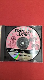 Atlus Princess Crown Sega Saturn Soft