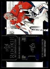 2020-21 Upper Deck Rookie Retrospective Ilya Samsonov Washington Capitals #RR-7