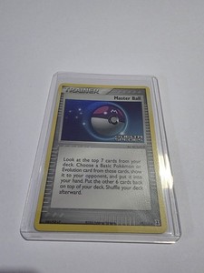 Pokémon TCG Master Ball EX Delta Species 99/113 Reverse Holo Uncommon NM Stamped