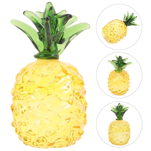 Crystal Pineapple Decoration Artificial Office Ornaments Home Figurine - Picture 9 of 12