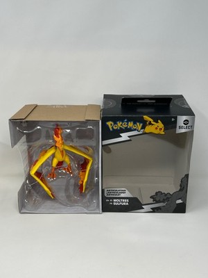 Pokmon 6 Moltres Articulated Battle Figure Toy with Display Stand - Officially