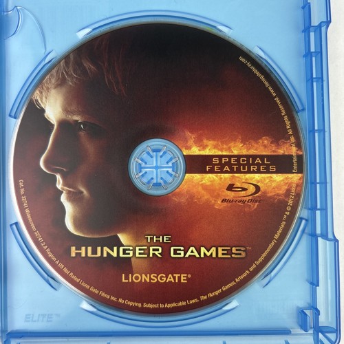 The Hunger Games (Blu-ray, DVD, 2012, 3-Disc Set) Jennifer Lawrence - Picture 8 of 10