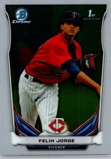 2014 Bowman Chrome #BCP96 Felix Jorge Prospects *TW