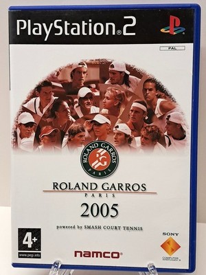 Roland Garros 2005 (PAL PlayStation 2 PS2 Namco Smash Court Tennis Portugal PT)