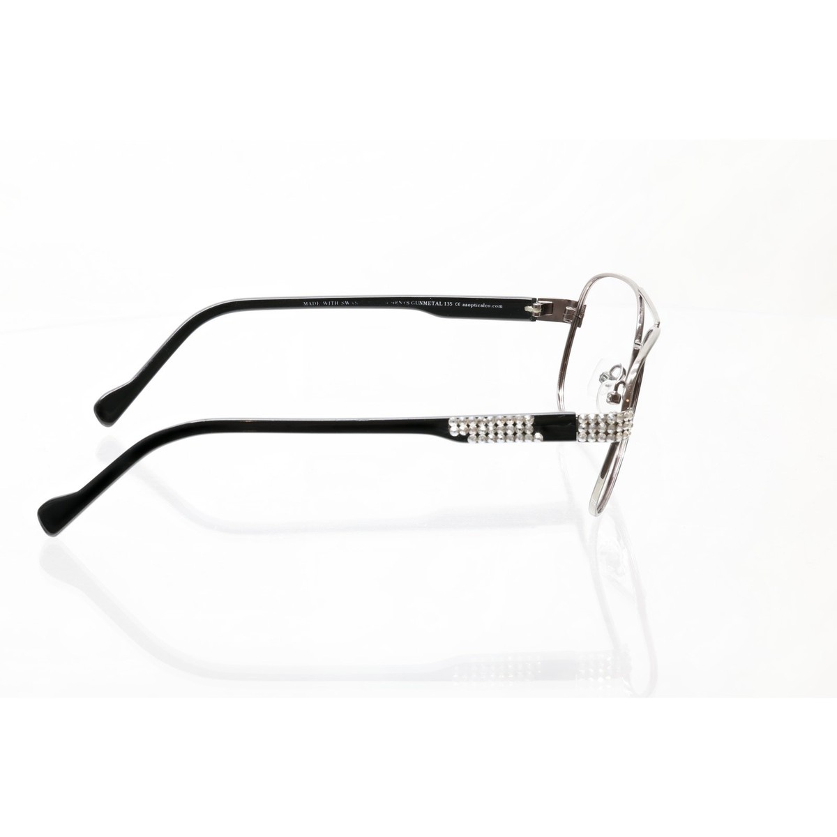 Jimmy Crystal JCS117 58-16-135mm Sunglass / Eyeglass FRAMES ONLY