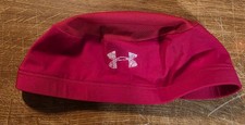 Under Armour Skull Cap Red One Size Fits Most Mesh HeatGear