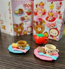 Rilakkuma Re-Ment Strawberry Sweets Party 3 Outer Box With Card